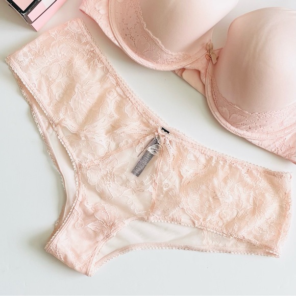 38D XL Victoria’s Secret pink bra set - Picture 3 of 6